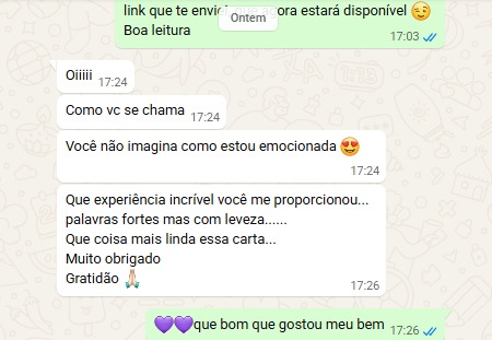 Depoimento de cliente