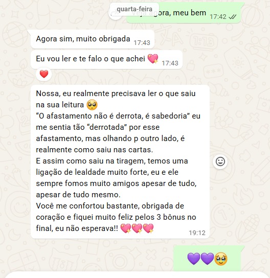 Depoimento de cliente